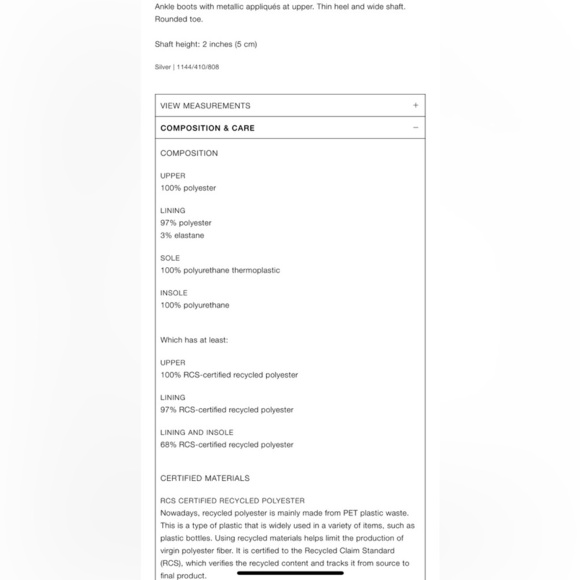 NWT Zara ZW Collection Rhinestone High Heeled Boots size 38 - Picture 15 of 15